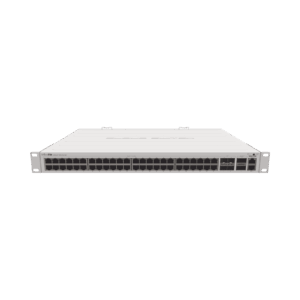 (CRS354-48G-4S+2Q+RM) Cloud Router Switch 48 puertos Gigabit Ethernet, 4 puertos SFP+ 10G, 2 puertos QSFP+ 40G, Montaje en Rack CRS354-48G-4S+2Q+RM 177929 - MIKROTIK