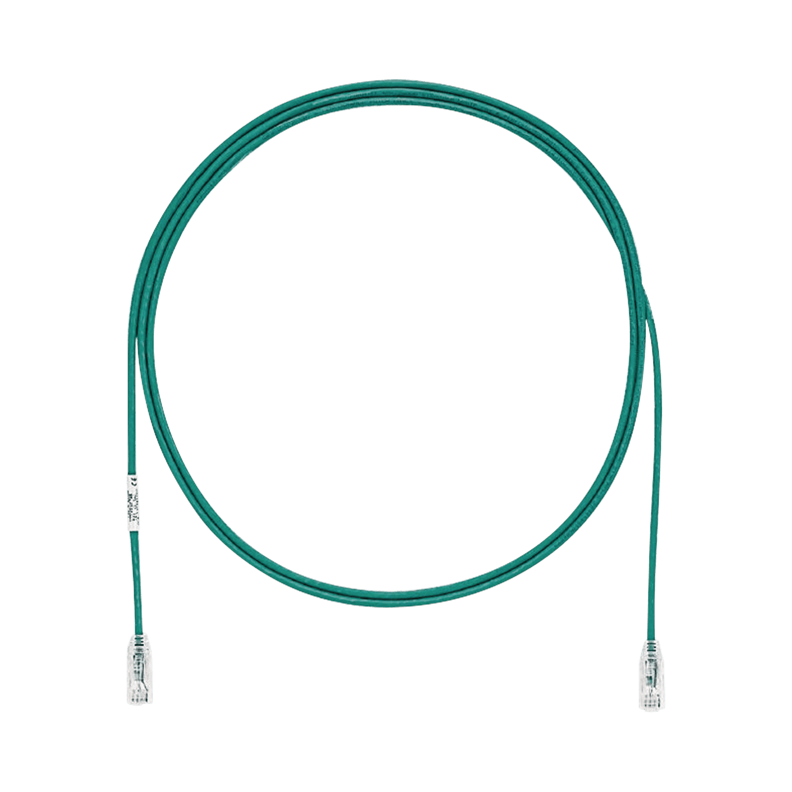 Cable de Parcheo TX6, UTP Cat6, Diámetro Reducido (28AWG), Color Verde, 7ft UTP28SP7GR - PANDUIT