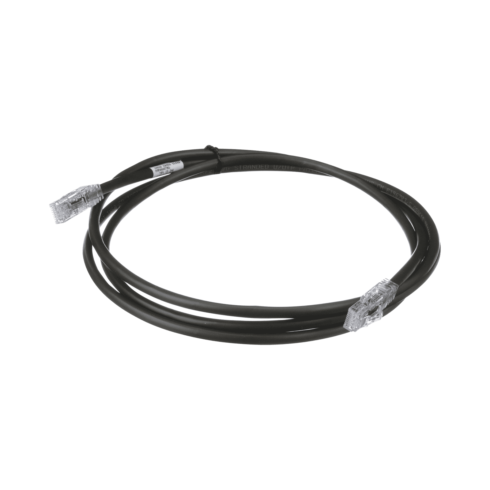 Cable de Parcheo UTP, Cat6A, 24 AWG, CM, Color Negro, 3ft UTP6AX3BL - PANDUIT