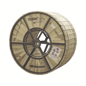 Carrete de 4 km de Fibra Óptica Aérea (ADSS) G.652D, Monomodo de 24 Hilos, Exterior, Span 200, Loose Tube OC-ADSS-24C-S200/4KM 198746 - LINKEDPRO BY FIBERHOME