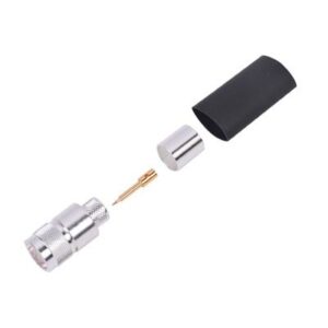 Conector N Macho de Anillo Plegable para 7977A (RF-600), LMR-600, CNT-600. RFN-1006-2L2 77600 - RF INDUSTRIES,LTD