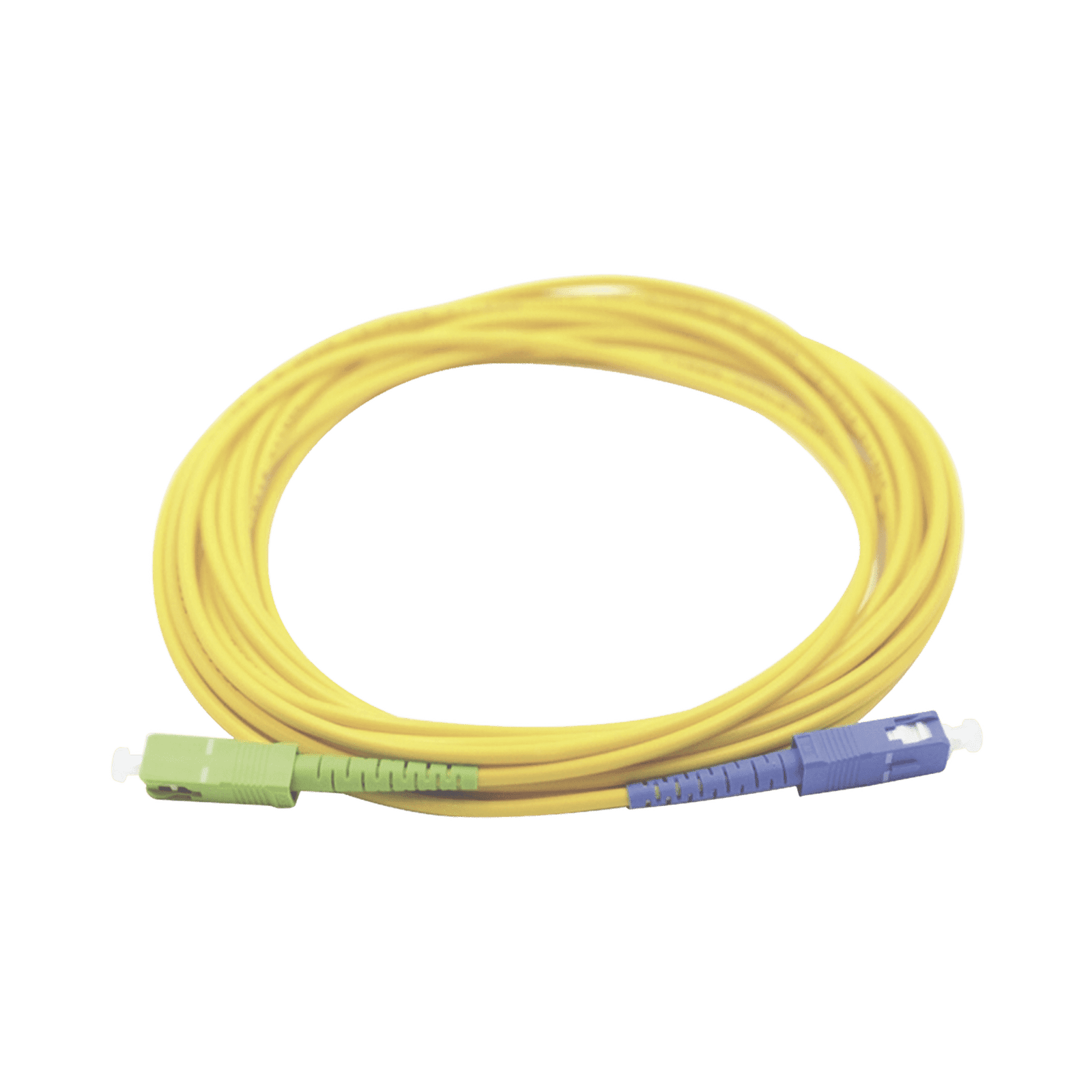 Jumper de Fibra Óptica Monomodo SC/UPC SC/APC Simplex, color amarillo 1 metro LP-FO-SCU-SCA-01 169974 - LINKEDPRO BY EPCOM