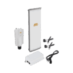 Kit de radio A5x con antena N545X2, 4.9 a 6.4 GHz, 700 Mbps, hasta 64 usuarios concurrentes,  Monitoreo a travez de la nube, incluye jumper y montaje A5XN45KIT 203780 - MIMOSA NETWORKS