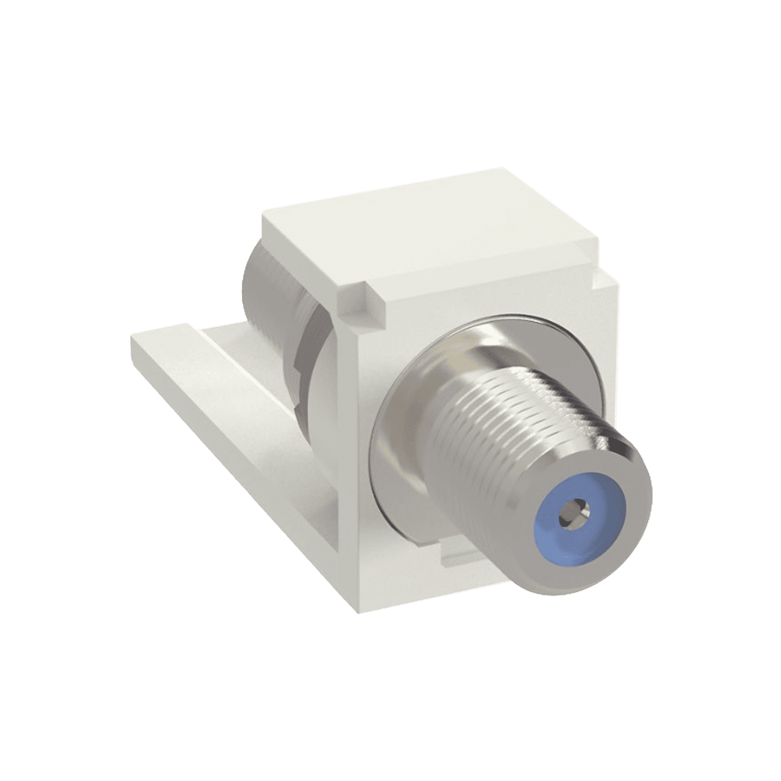 Módulo Acoplador Coaxial Tipo F, Mini-Com, de 75 Ohms, 3.0 GHz, Color Blanco CMFWH - PANDUIT