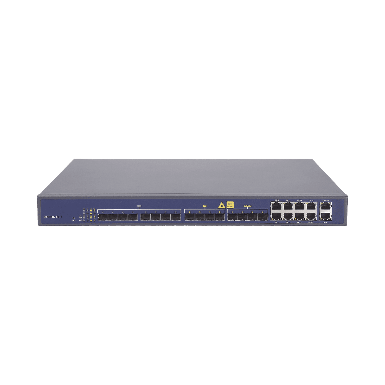 OLT de 8 puertos EPON con 16 puertos Uplink (8 puertos Gigabit Ethernet + 4 puertos SFP + 4 puertos SFP+), hasta 512 ONUs V1600-D8 191432 - V-SOL