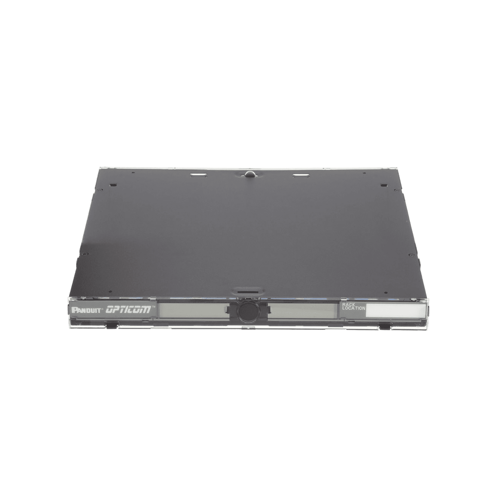 Panel de Distribución de Fibra Óptica, Acepta 3 Placas FAP o FMP, Bandeja Deslizable, Hasta 72 Fibras, Color Negro, 1UR FRME1U - PANDUIT
