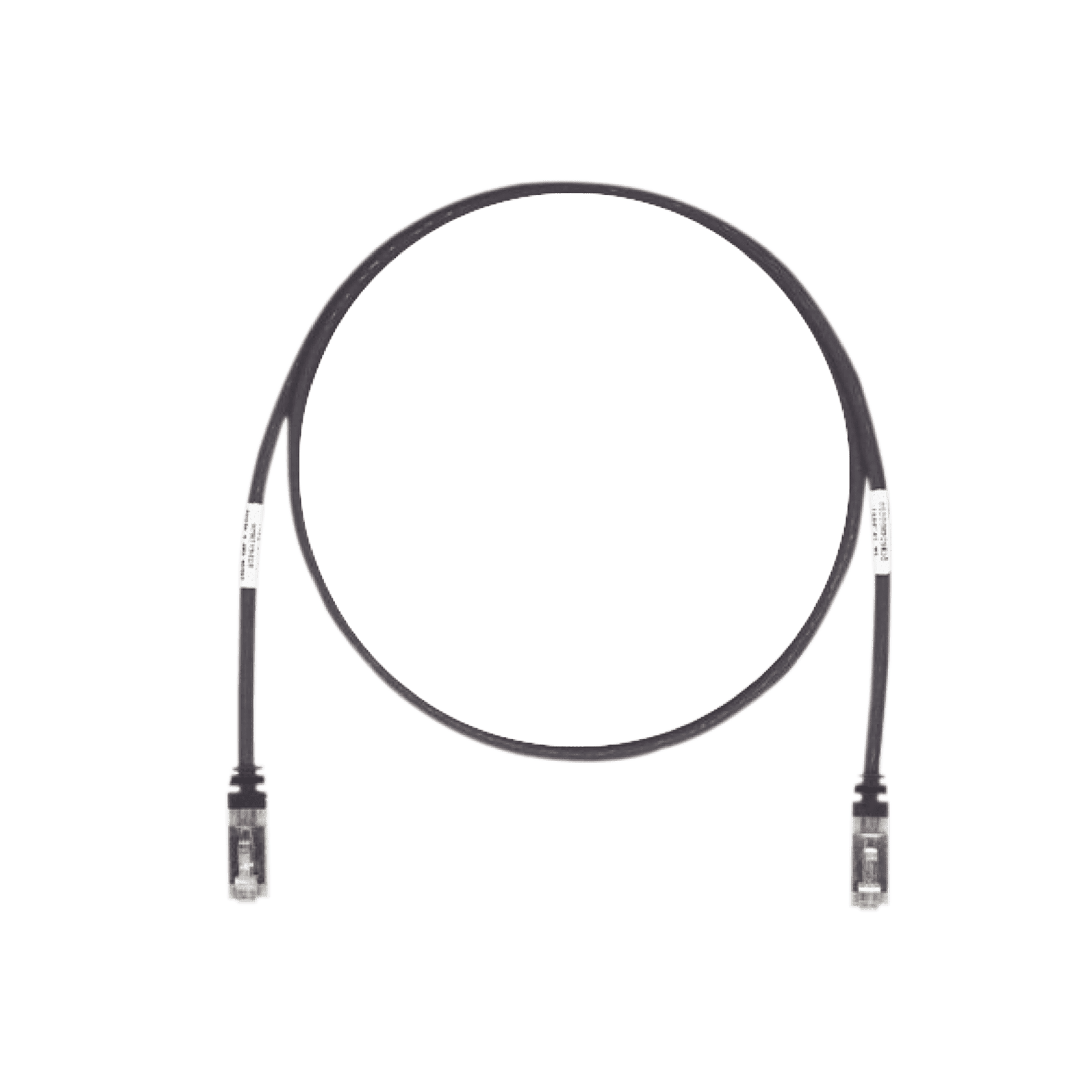 Patch Cord Cat6A, Blindado S/FTP, CM/LS0H, 10ft, Color Negro STP6X10BL - PANDUIT