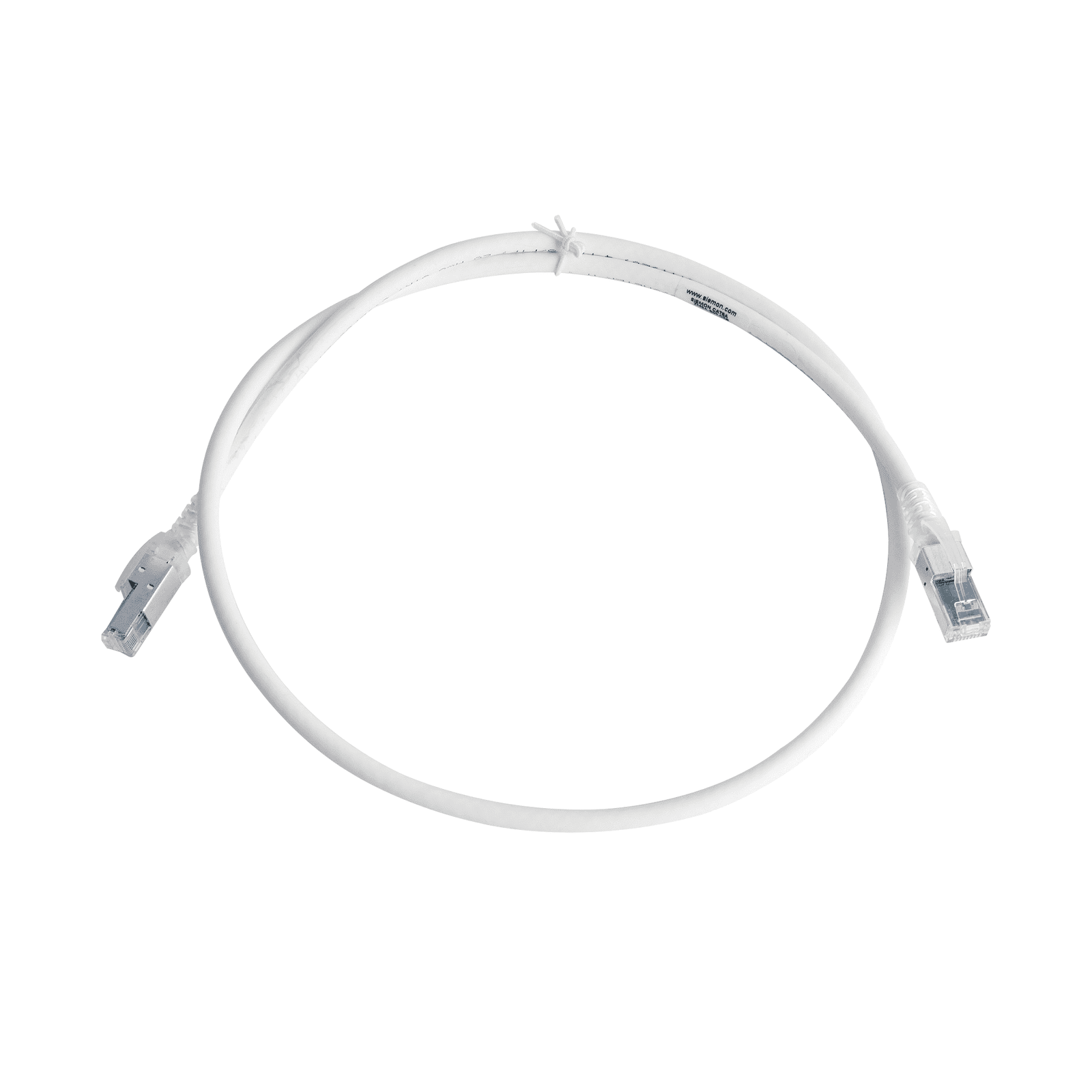Patch Cord Z-MAX Cat6A S/FTP, CM/LS0H, 3ft, Color Blanco ZM6A-S03-02 - SIEMON