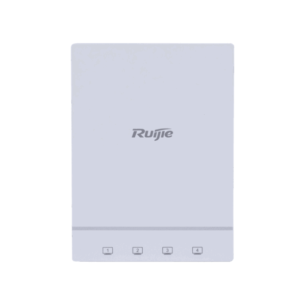 Punto de acceso Wi-Fi 6 para interior en pared hasta 1.7 Gbps doble banda 802.11AX MU-MIMO 2x2 Punto de acceso Wi-Fi 6 para interior en pared hasta 1.7 Gbps doble banda 802.11AX MU-MIMO 2×2 RG-AP180 203966 - RUIJIE