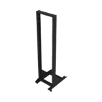 Rack Móvil de Acero de 2 Postes, 45 UR, Incluye 4 Ruedas Uso Rudo. LP2PMR45U 208624 - LINKEDPRO BY EPCOM