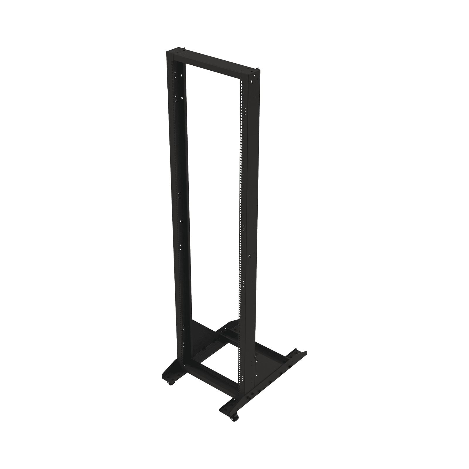 Rack Móvil de Acero de 2 Postes, 45 UR, Incluye 4 Ruedas Uso Rudo. LP2PMR45U 208624 - LINKEDPRO BY EPCOM