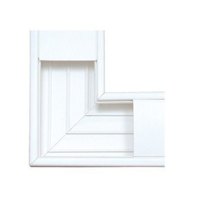 Sección en “L” color blanco de PVC auto extinguible,  para canaleta TEK100 (5576-12100) TEK-100-L - THORSMAN