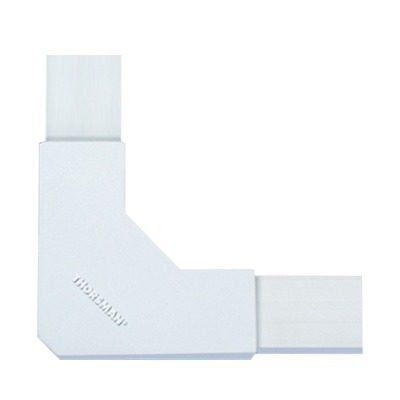Sección en “L” color blanco de PVC auto extinguible, para canaleta TMK1720 (5230-02001) TMK-1720-L - THORSMAN