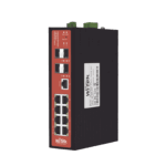 Switch Industrial 8 puertos / Administrable PoE / Puerto 1-2 PoE 24V/48V /  Puertos 3-8 puertos 802.3 af/at/bt / Presupuesto máx 240 W WI-PMS312GF-I 193540 - WI-TEK