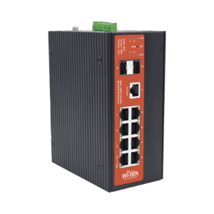 Switch Industrial administrable con 2 puertos PoE bt y 6 puertos Gigabit Ethernet con PoE 802.3af/at y 24V Pasivo + 2 SFP Gigabit, 240 W WI-PMS310GF-ALIEN-I 188229 - WI-TEK