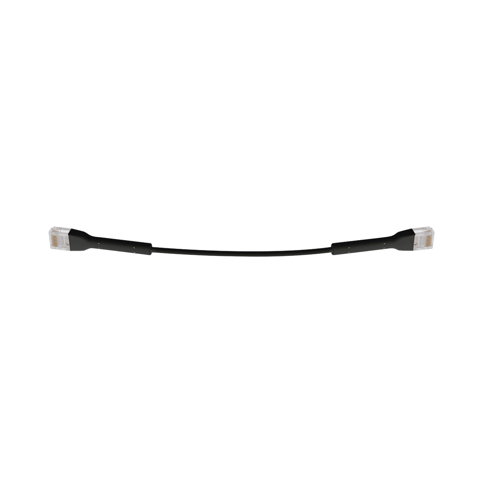 UniFi Ethernet Patch Cable Cat6 de 22 cm, color negro UC-PATCH-RJ45-BK - UBIQUITI NETWORKS