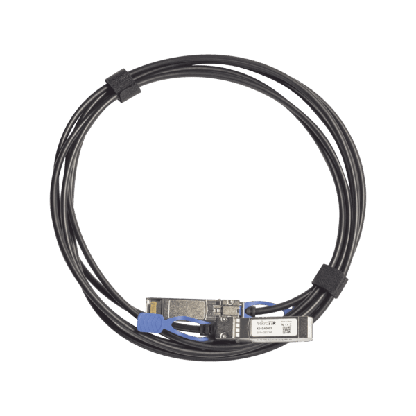 (XS+DA0003) Cable de conexión directa 3 Metros SFP/SFP+/SFP28 1G/10G/25G (XS+DA0003) Cable de conexión directa 3 Metros SFP/SFP+/SFP28 1G/10G/25G XS+DA0003 191690 - MIKROTIK