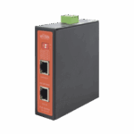 Splitter PoE IN hasta 90 W / Salida DC 12v/16V/24v o 48V / Carcasa metálica / Industrial soporte para riel DIN / Aplicaciones CCTV WIPOE55SBTIDC 210236 - WI-TEK