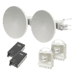 Enlace a la velocidad de la fibra, Banda Libre en México, Sin Interferencia, 1 Gbps Reales Full Duplex, 5 km EH-1200FX-KIT-2FT 155056 - Siklu