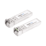 Transceptores Bidireccionales SFP (Mini-Gbic) para fibra Monomodo, 1.25 Gbps de velocidad, Conectores LC, Simplex, Hasta 40 km de Distancia. (2 Piezas) LP-SFP-BD-1G-40 215294 - LINKEDPRO BY EPCOM