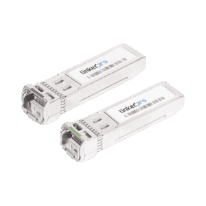Transceptores Bidireccionales SFP+ (Mini-Gbic) para fibra Monomodo, 10 Gbps de velocidad, Conectores LC, Simplex, Hasta 80 km de Distancia (2 Piezas) LP-SFP-BD-10G-80 215301 - LINKEDPRO BY EPCOM