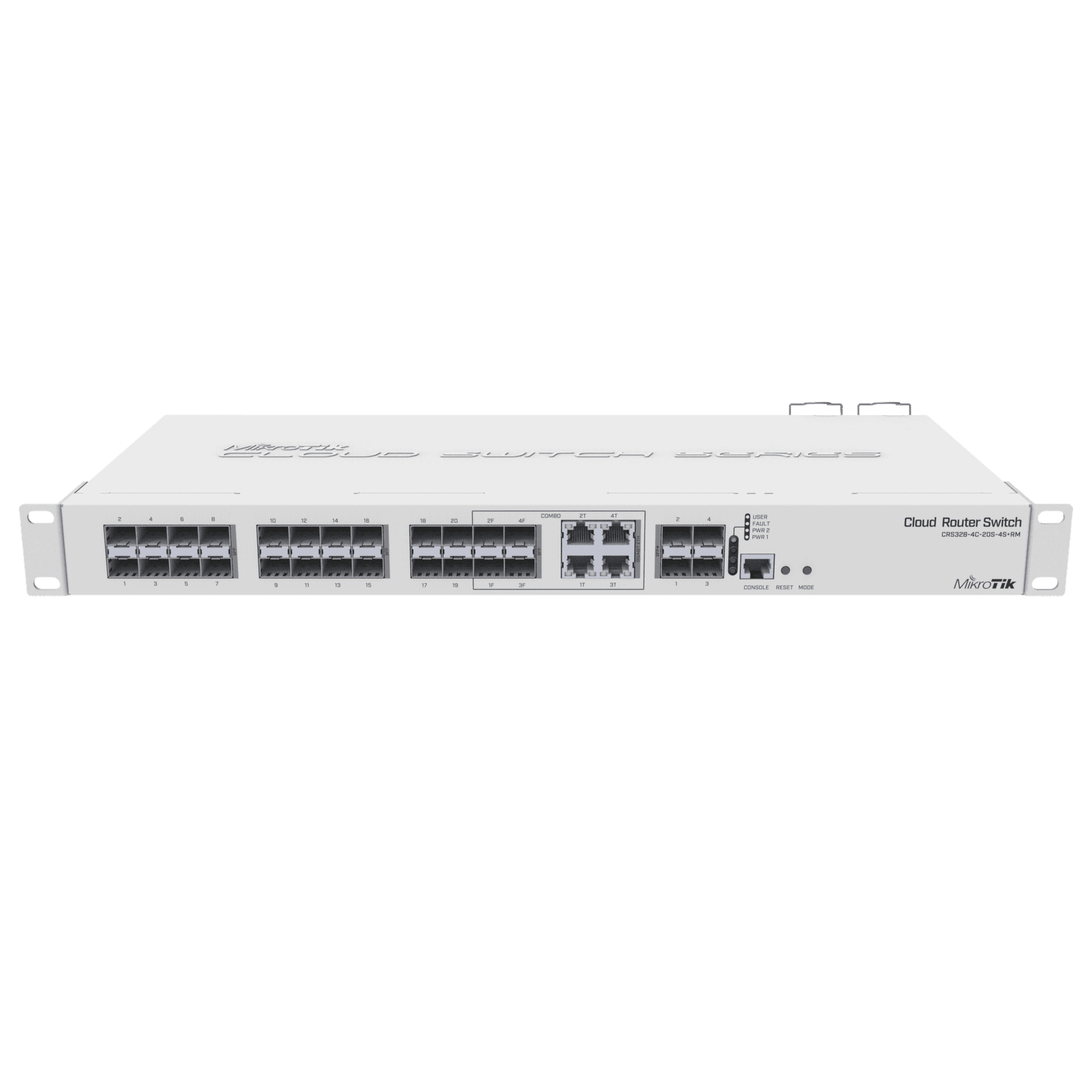 CRS328-24P-4S+RM – 24 port Gigabit Ethernet router/switch with four 10Gbps SFP+ CRS328-24P-4S+RM 171213 - MIKROTIK
