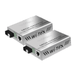 CONVERTIDOR DE MEDIOS 25KM MONOMODO 1000MBPS WIMC101G 193546 - WI-TEK