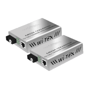 CONVERTIDOR DE MEDIOS 25KM MONOMODO 1000MBPS WIMC101G 193546 - WI-TEK