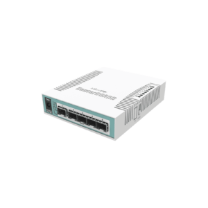 Cloud Core Switch de 6 Puertos SFP, 1 Puerto Combo TP/SFP CRS106-1C-5S 138935 - MIKROTIK