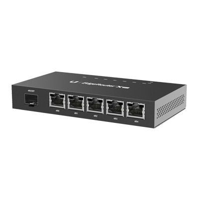 EdgeRouter X SFP de 5 puertos Gigabit + 1 puerto SFP con funciones avanzadas de ruteo ER-X-SFP - UBIQUITI NETWORKS