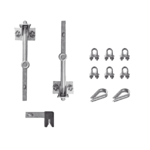 Kit de Línea de Vida para Torres STZ30G, STZ35G y STZ45G hasta 30 metros de altura. KIT-LV30 143347 - SYSCOM TOWERS