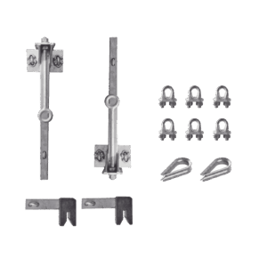 Kit de Línea de Vida para Torres STZ35G y STZ45G hasta 45 metros de altura. KIT-LV45 143348 - SYSCOM TOWERS