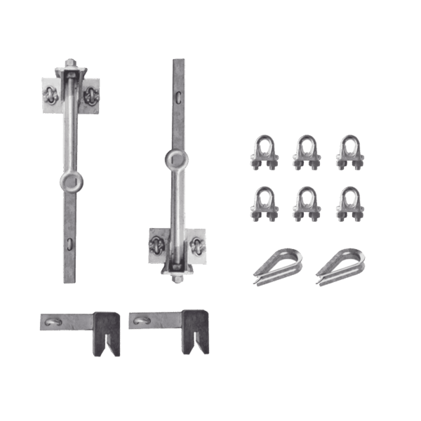 Kit de Línea de Vida para Torres STZ35G y STZ45G hasta 45 metros de altura. Kit de Línea de Vida para Torres STZ35G y STZ45G hasta 45 metros de altura. KIT-LV45 143348 - SYSCOM TOWERS