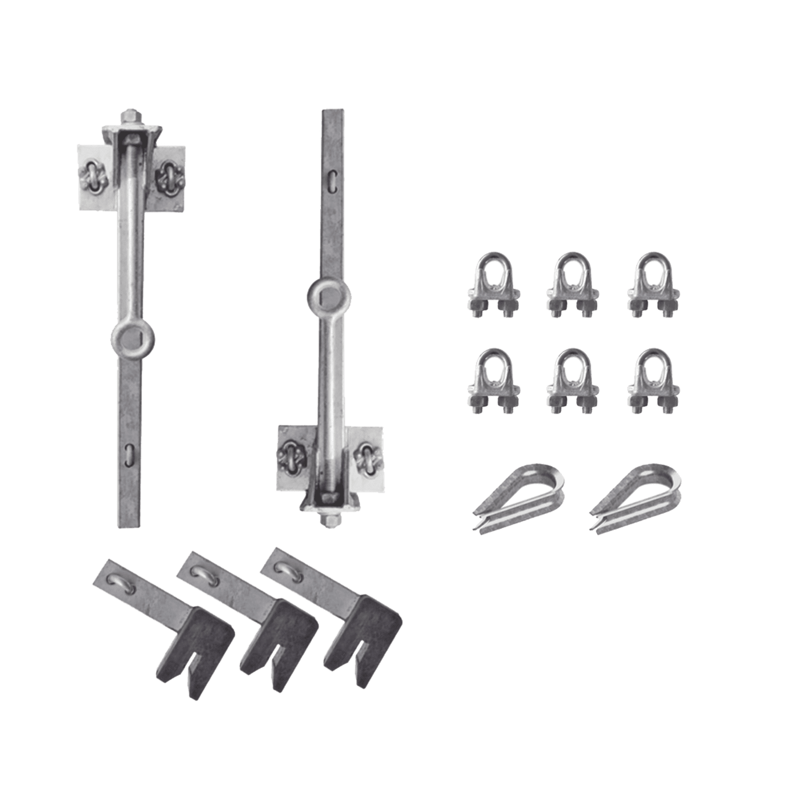 Kit de Línea de Vida para Torres STZ45G hasta 60 metros de altura. KIT-LV60 143349 - SYSCOM TOWERS