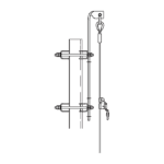 Línea de vida para torre Super Titan de hasta 100 pies (30 metros). Carro de Seguridad NO INCLUIDO. TRY-ST-LV-100 161792 - Trylon