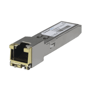 Transceptor SFP a RJ45 / Auto negociación 10/100/1000 Mbps / Conector RJ45 / Distancia de hasta 100 m. LP-SFP-1G-RJ45 218198 - LINKEDPRO BY EPCOM