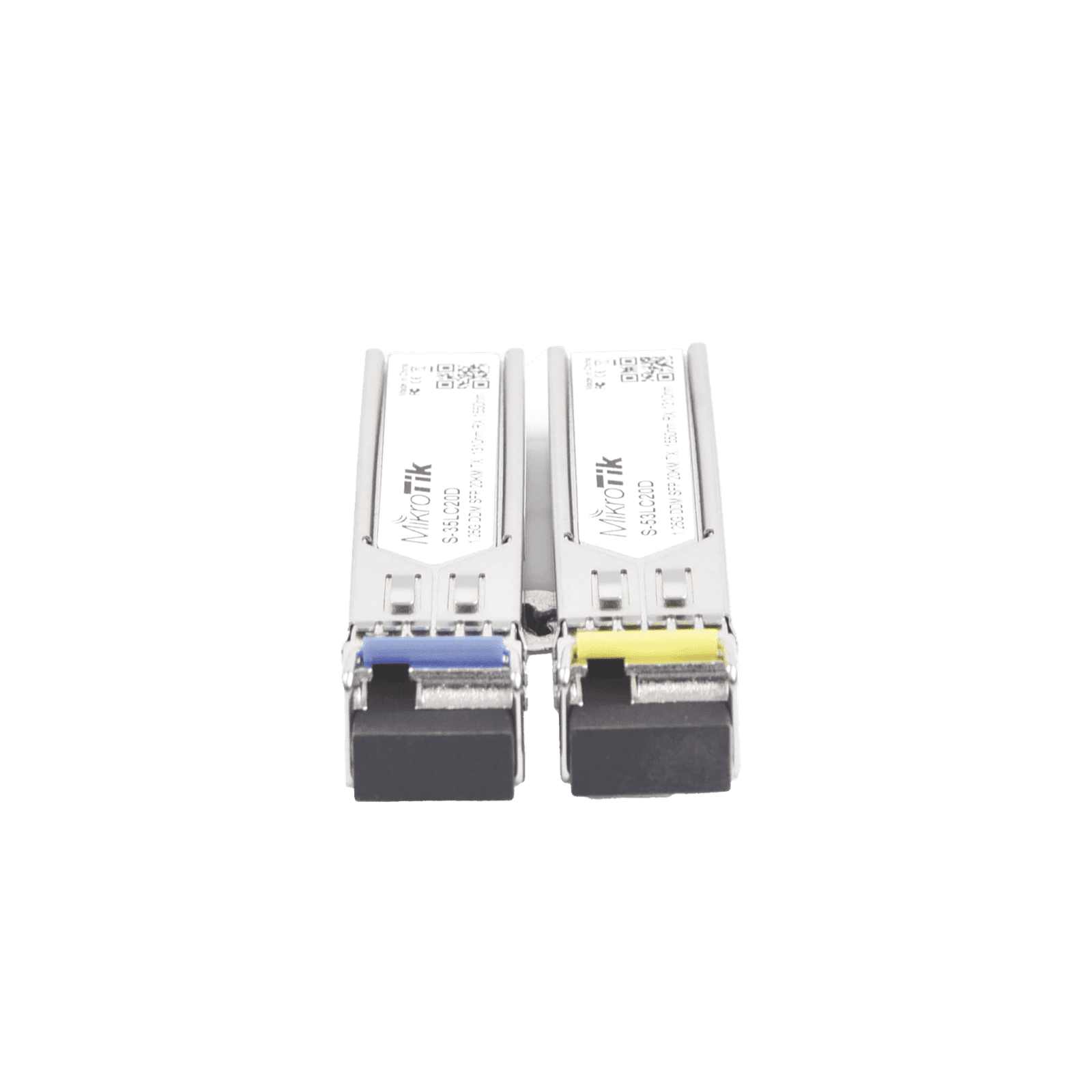 Transceptores MiniGbic SFP 1.25G LC WDM para fibra Mono Modo 20 Kms S-3553LC20D 136939 - MIKROTIK