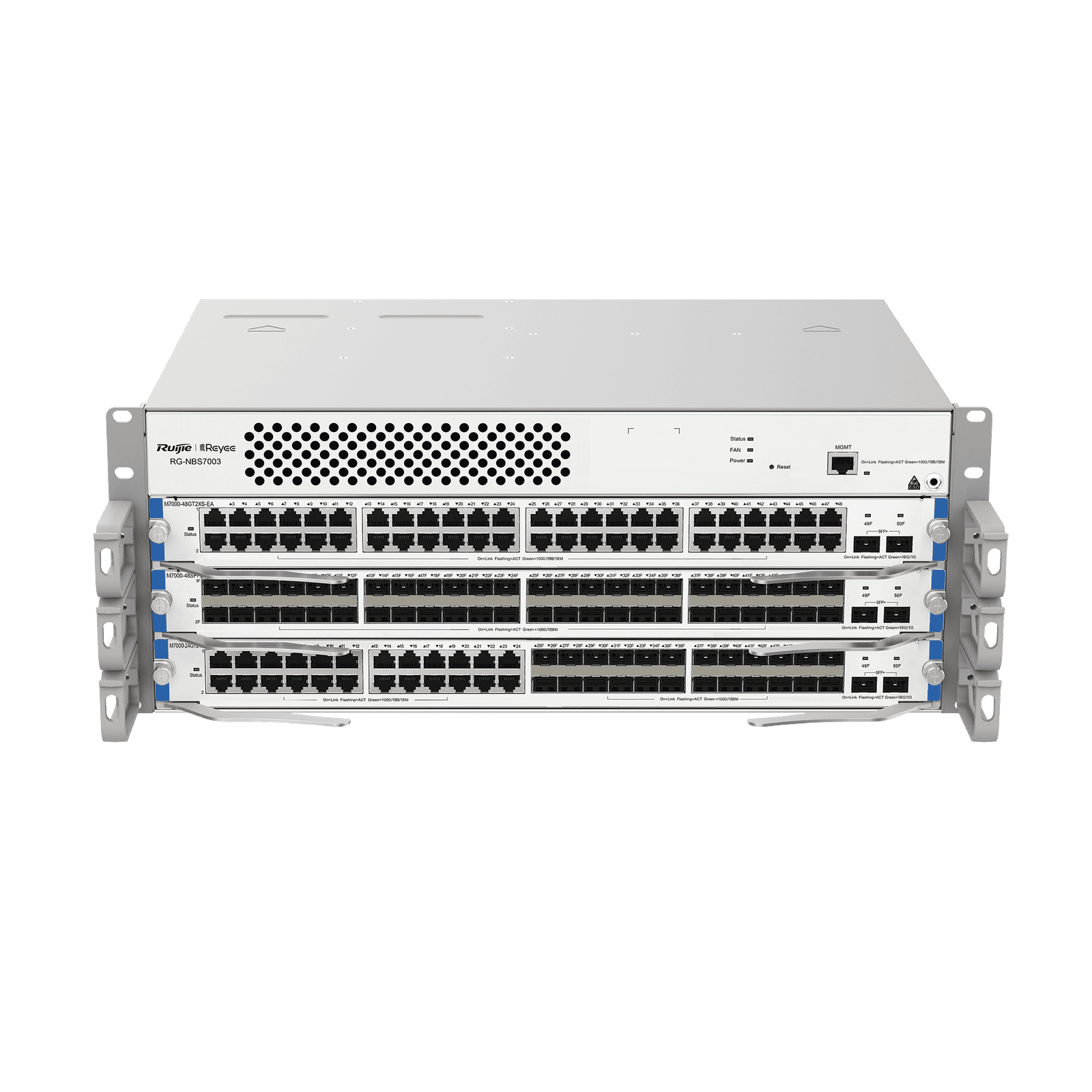 Chasis Switch Core hasta 3 slots para tarjetas modulares M7000 series RG-NBS7003 217589 - RUIJIE