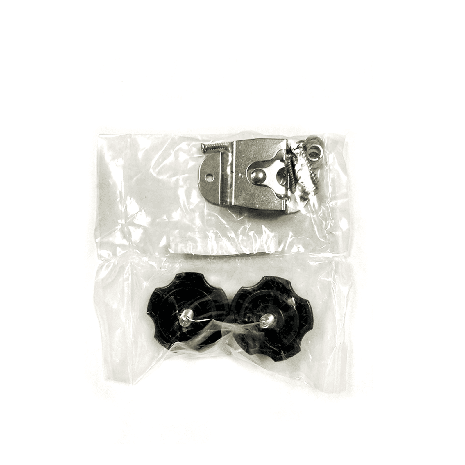 Juego de partes para instalar radio movil marino en bracket, con perrillas en color negro 895-0007-310 - ICOM