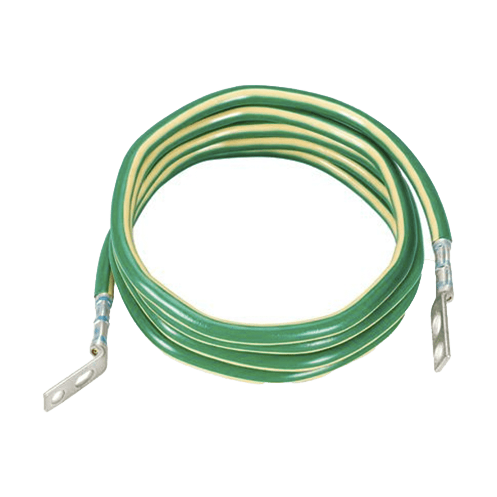 Jumper para Aterrizar Equipos, 6 AWG, con Terminal Doblada a 45 Grados, Para Conexión a Tierra y Terminal Recta Para Equipos, 3.6 m de Largo GJ6144UH - PANDUIT