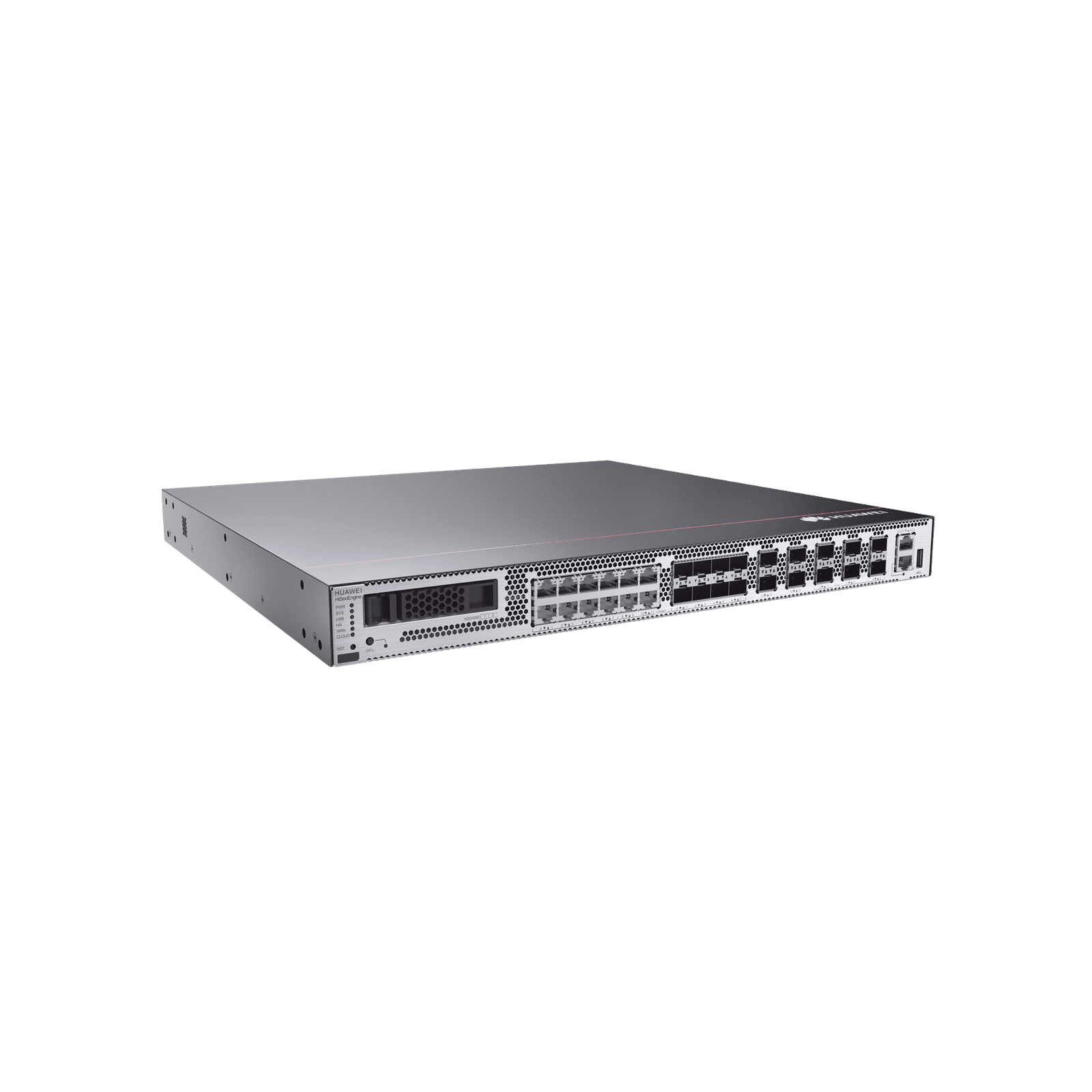 Firewall HUAWEI HiSecEngine de 15 Gbps para Empresas Grandes. Incluye Licencias por 1 Año de Threat Protection (AV, IPS, URL), Licencia N1 y Soporte Hi-Care Estándar USG6615F 219448 - HUAWEI