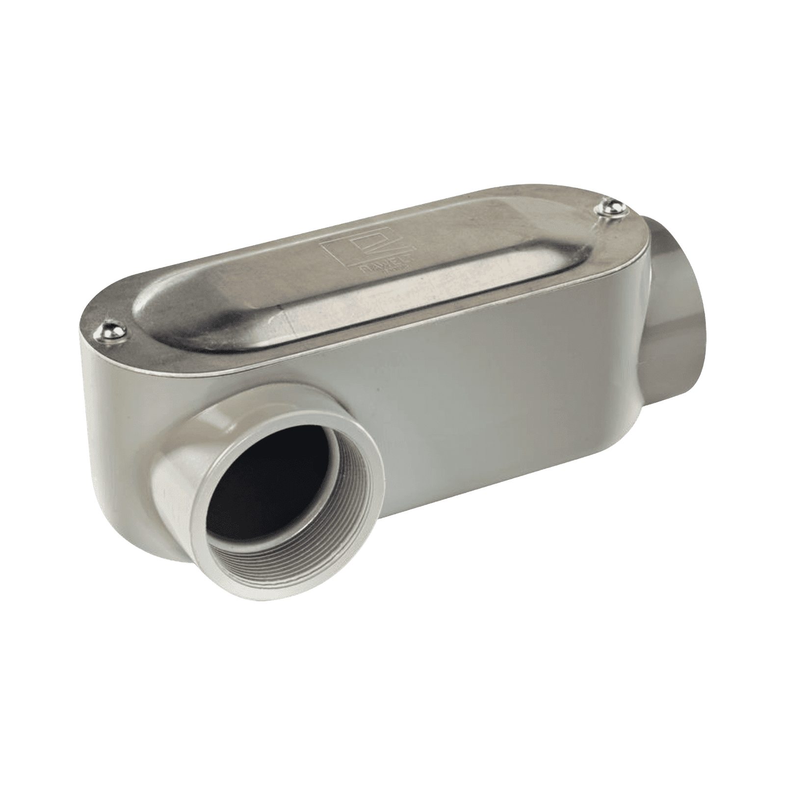 Caja oval roscada tipo OLR de 2″ (50.8 mm) Incluye tapa y tornillos. OLR-0320C - RAWELT