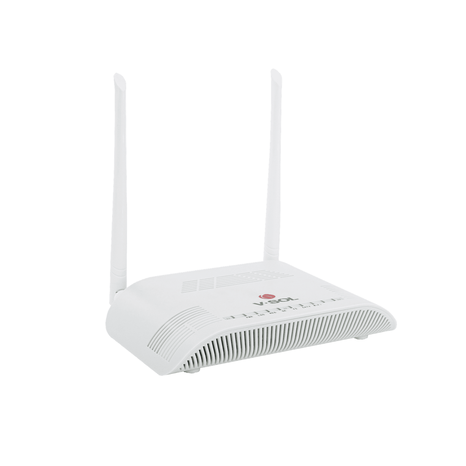 ONU Dual G/EPON con Wi-Fi en 2.4 GHz + 1 CATV + 1 puerto LAN Gigabit +  1 puerto LAN Fast Ethernet, hasta 300 Mbps vía inalámbrico V2802-GWT 207793 - V-SOL