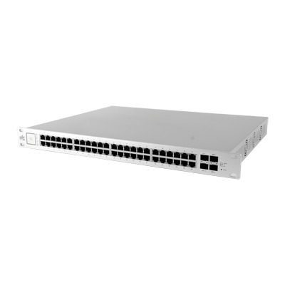 UniFi Switch PoE+ Administrable de 48 puertos 10/100/1000 Mbps, 2 puertos SFP Gigabit , 2 puertos SFP+ 10 G, 500W US-48-500W - UBIQUITI NETWORKS