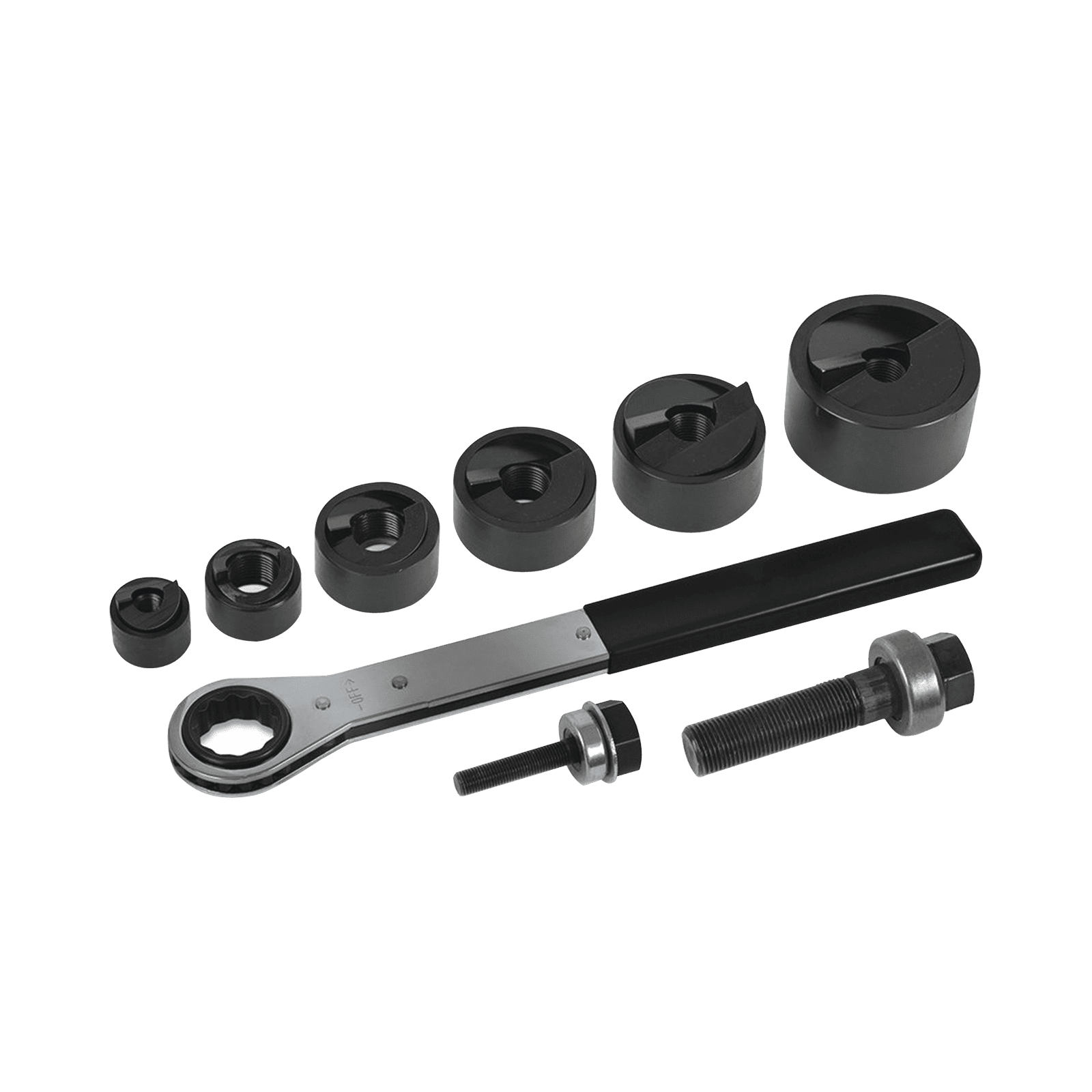 Juego de 6 Sacabocados de 1/2″ a 2″. con Estuche 53732SEN - KLEIN TOOLS