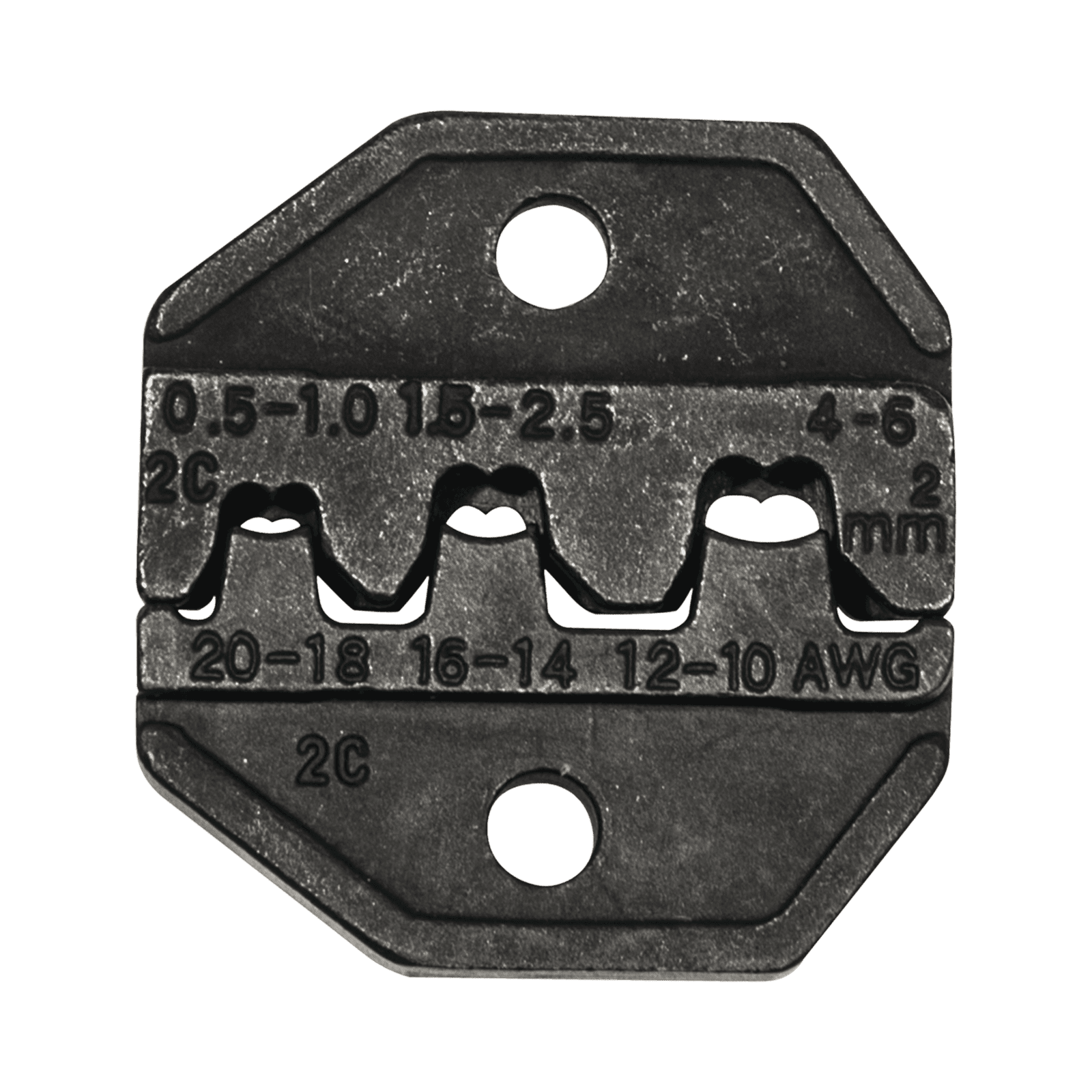 Matriz Ponchadora, Terminales  sin Aislamiento o de Cilindro Abierto, 10-20 AWG. Compatible con Pinza Ponchadora VDV200-010 VDV-205-036 196126 - KLEIN TOOLS