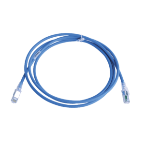 Patch Cord Z-MAX Cat6A S/FTP, CM/LS0H, 7ft, Color Azul, Versión Bulk (Sin Empaque Individual) ZM6A-S07-06B - SIEMON