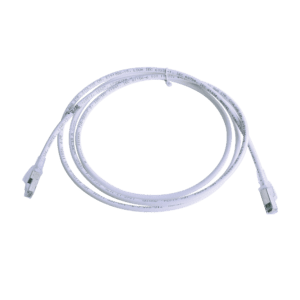 Patch Cord Z-MAX Cat6A S/FTP, CM/LS0H, 7ft, Color Blanco, Versión Bulk (Sin Empaque Individual) ZM6A-S07-02B - SIEMON