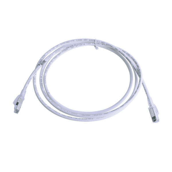 Patch Cord Z-MAX Cat6A S/FTP Patch Cord Z-MAX Cat6A S/FTP, CM/LS0H, 7ft, Color Blanco, Versión Bulk (Sin Empaque Individual) ZM6A-S07-02B - SIEMON