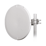 Antena Direccional de Alto Rendimiento / 31 dBi / 2 ft / 5.9-7 GHz / Conectores R-SMA / Alto Aislamiento al Ruido / Fácil Montaje y herraje de acero inoxidable /  Radomo Incluido JRMD-680-6-MIMO 218696 - JIROUS